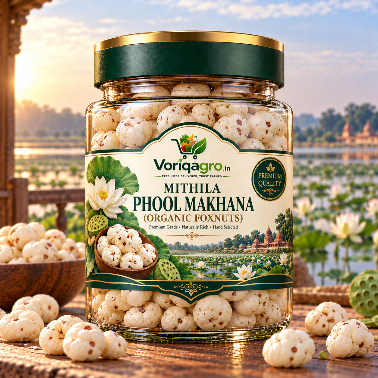 Mithila Phool Makhana