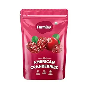 Farmley Dried Cranberry I 250 Gram, Pack Of 1 I Dried Fruit, Berries, High Nutrient And Antioxidant No Added Preservatives