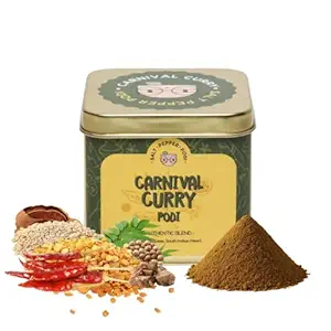 Salt Pepper Podi | Carnival Curry Podi | Exquisite Blend of Aromatic Spices | Mouthwatering Taste | Authentic South Indian Cuisine | Home Made | Natural & Aromatic- Tin -150g