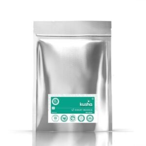 Kusha Spices Chaat Masala (100 g) | Proprietary Blend | Powered Spice | Natural | Delicately Aromatic | Contains Black Salt, Himalayan Pink and Iodised Salt | Flavourful | Original Recipe |