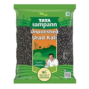 Tata Sampann Unpolished Urad Kali, 1kg
