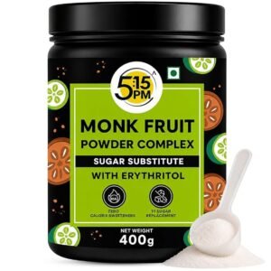 5:15PM MonkFruit Powder Complex with Erythritol 400 g | Monk Fruit Powder Complex I Monk Fruit I MonkFruit Extract For Cooking & Baking