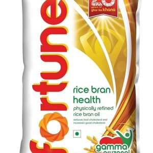 Fortune Rice Bran Health Oil | Reduces Bad Cholesterol | Rich in Gamma Oryzanol | 1L/870g pouch[weight may vary]