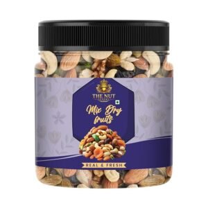 THE NUT LUXURY Mixed Dry Fruits 1kg | Premium Nut & Dried Fruit Mix | Healthy Snack Blend of Almonds, Cashews, Dates, Black Raisins & Green Raisins | Perfect for Fasting, Energy Boost & Daily Nutrition