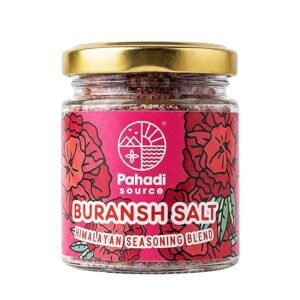 Buransh Seasoning by Pahadi Source | 50 gm | Himalayan Rhododendron Flower & Spice Blend, Artisanal Ground Seasoning Mix with Black Turmeric & Mountain Salts