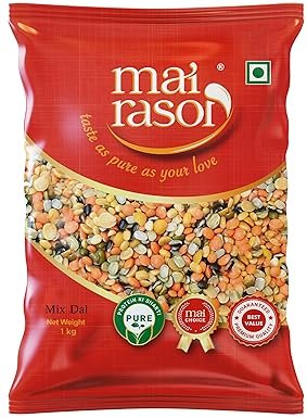 MAI RASOI Mix Dal Unpolished / 7 Pulses/Dal mix 1Kg Pouch