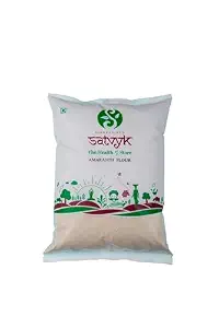 S Siddhagiri's SATVYK THE HEALTH re STORE Amaranth Flour - (500gm) - Stoneground Rajgira Atta | Gluten-Free | Vrat - Upwas ka Rajgeera Atta | Fresh Amaranthus Flour