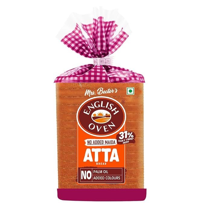 English Oven Zero Maida Atta Bread, 400g